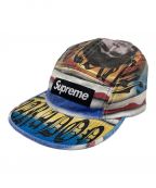 SUPREMEシュプリーム）の古着「Maradona Camp cap/マラドーナキャンプキャップ」｜イエロー×ブルー