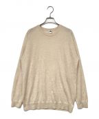 H BEAUTY&YOUTHエイチ ビューティー&ユース）の古着「CASHMERE CREW NECK/カシミヤニット」｜ベージュ