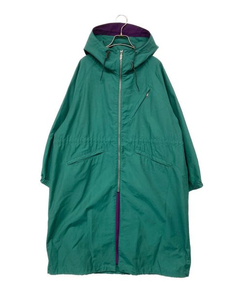 THE NORTHFACE PURPLELABEL（ザ・ノースフェイス パープルレーベル）THE NORTHFACE PURPLELABEL (ザ・ノースフェイス パープルレーベル) Mountain Wind Coat グリーン×パープル サイズ:WSの古着・服飾アイテム