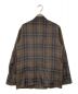 CULLNI (クルニ) jieda (ジエダ) TIELOCKEN JKT CHECK/タイロッケンジャケット ブラウン サイズ:S：15000円