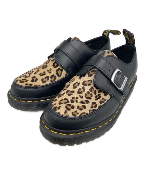 Dr.Martens（ドクターマーチン）Dr.Martens (ドクターマーチン) レオパードブーツ ブラック×ブラウン サイズ:UK8の古着・服飾アイテム