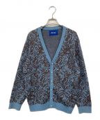 AWAKEアウェイク）の古着「PAISLEY CARDIGAN」｜ブラウン×ブルー