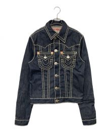 TRUE RELIGION（トゥルー レリジョン）の古着「デニムジャケット」｜ネイビー