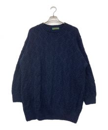 CASEY CASEY（ケーシーケーシー）の古着「TRICOT 1 NEW JERSEY」｜ネイビー