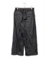 Graphpaper (グラフペーパー) PERTEX Quantum Air Ripstop Wide Track Chef Pants/ パーテックス リップストップワイドトラックシェフパンツ ブラック サイズ:S 未使用品：18000円