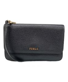 FURLA（フルラ）の古着「RIVA/リーヴァ ショルダーバッグ」｜ブラック