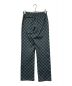 Needles (ニードルズ) Track Pant - Poly Jq/総柄トラックパンツ グリーン×ブルー サイズ:XS：8000円