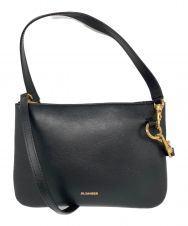 JIL SANDER (ジルサンダー) LINK MD Shoulder Bag ブラック