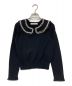 Her lip to（ハーリップトゥ）の古着「Rodin Pearl Knit Pullover」｜ブラック