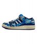 A BATHING APE (アベイシングエイプ) adidas (アディダス) Forum 84 Low/フォーラム 84 ロー ブルー サイズ:25：9000円