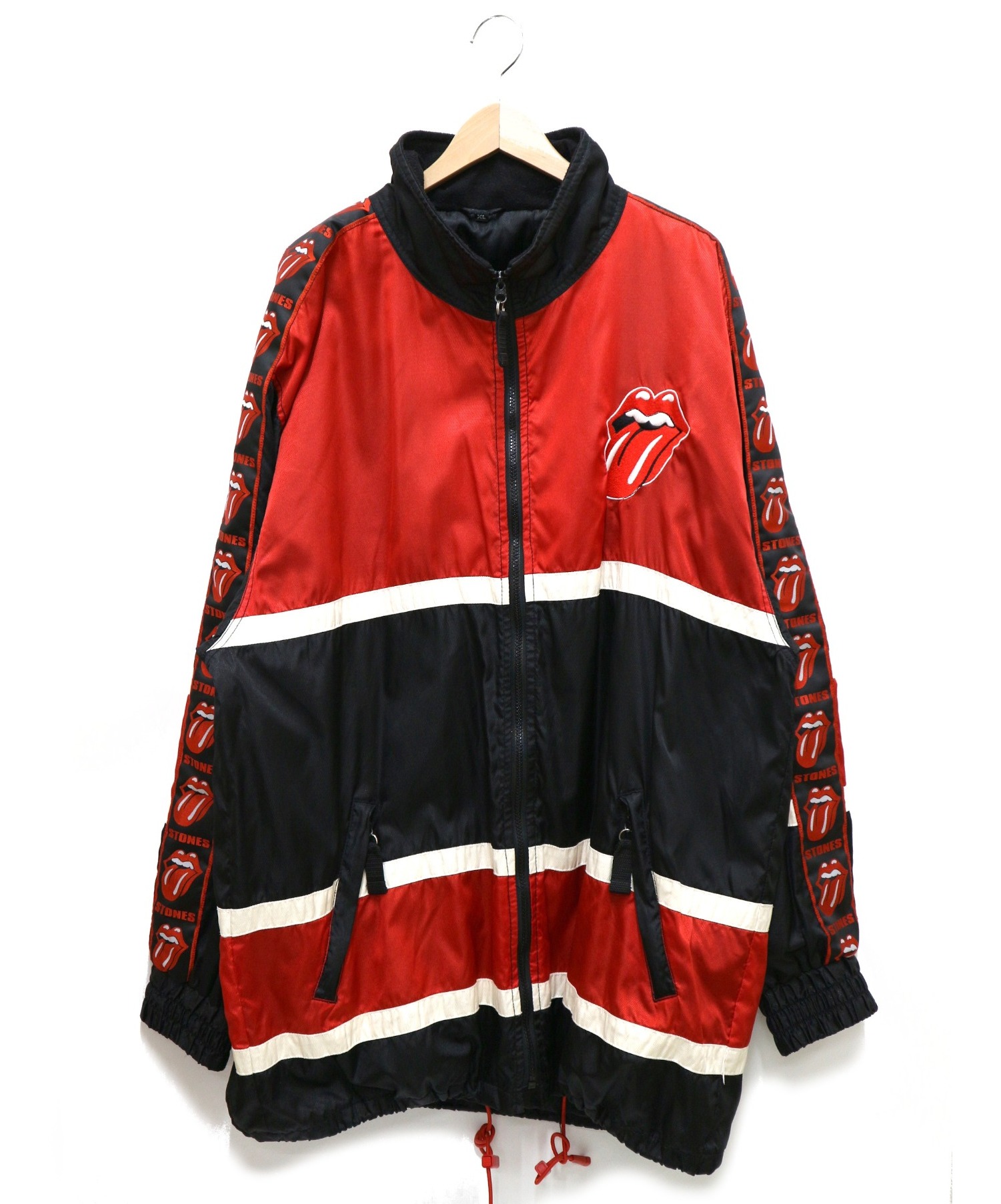 中古 古着通販 The Rolling Stones ローリングストーンズ ローリングストーンズナイロンジャケット サイズ Xl 90 ｓ ブランド 古着通販 トレファク公式 Trefac Fashion