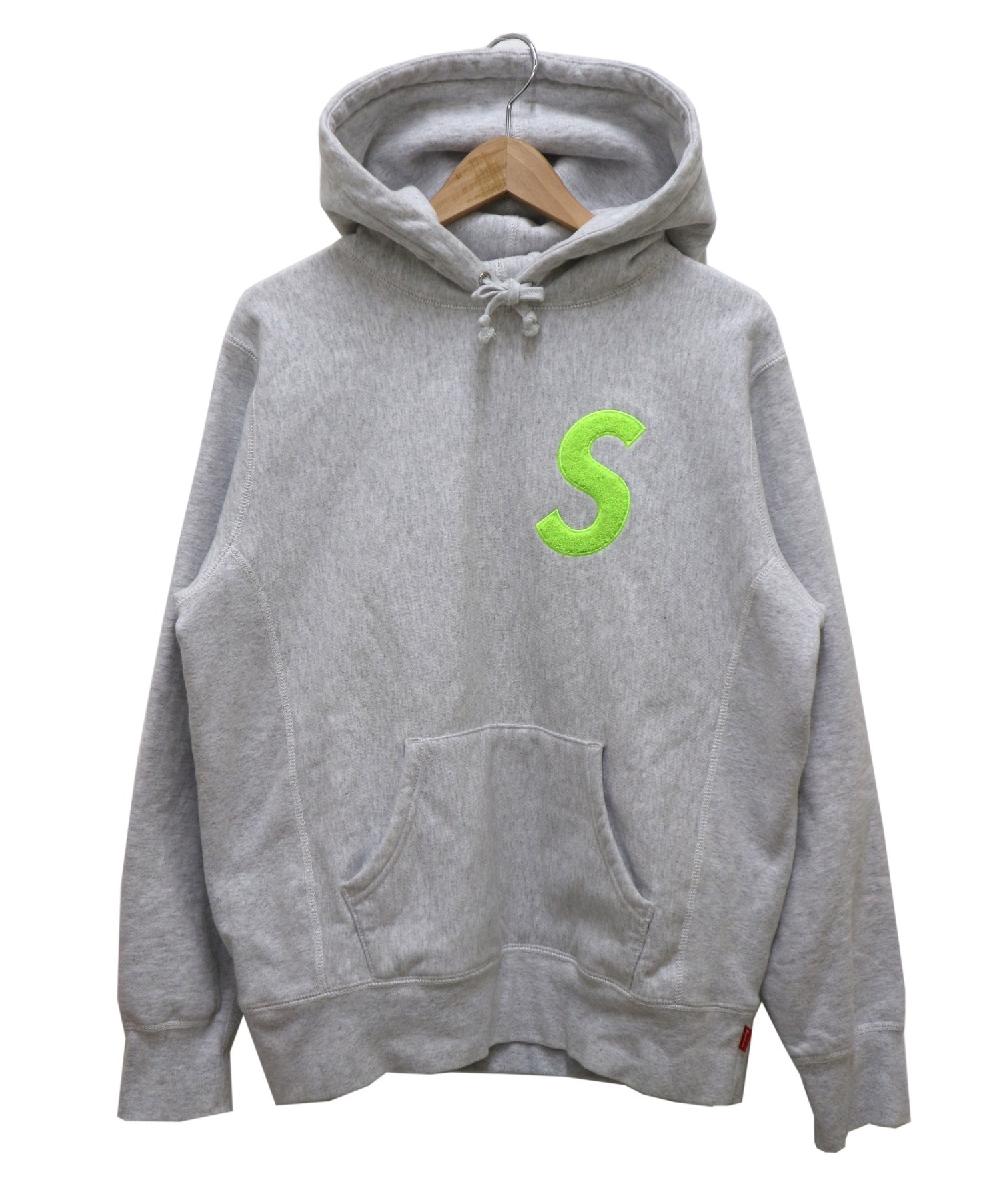 supreme s logo hooded sweatshirt