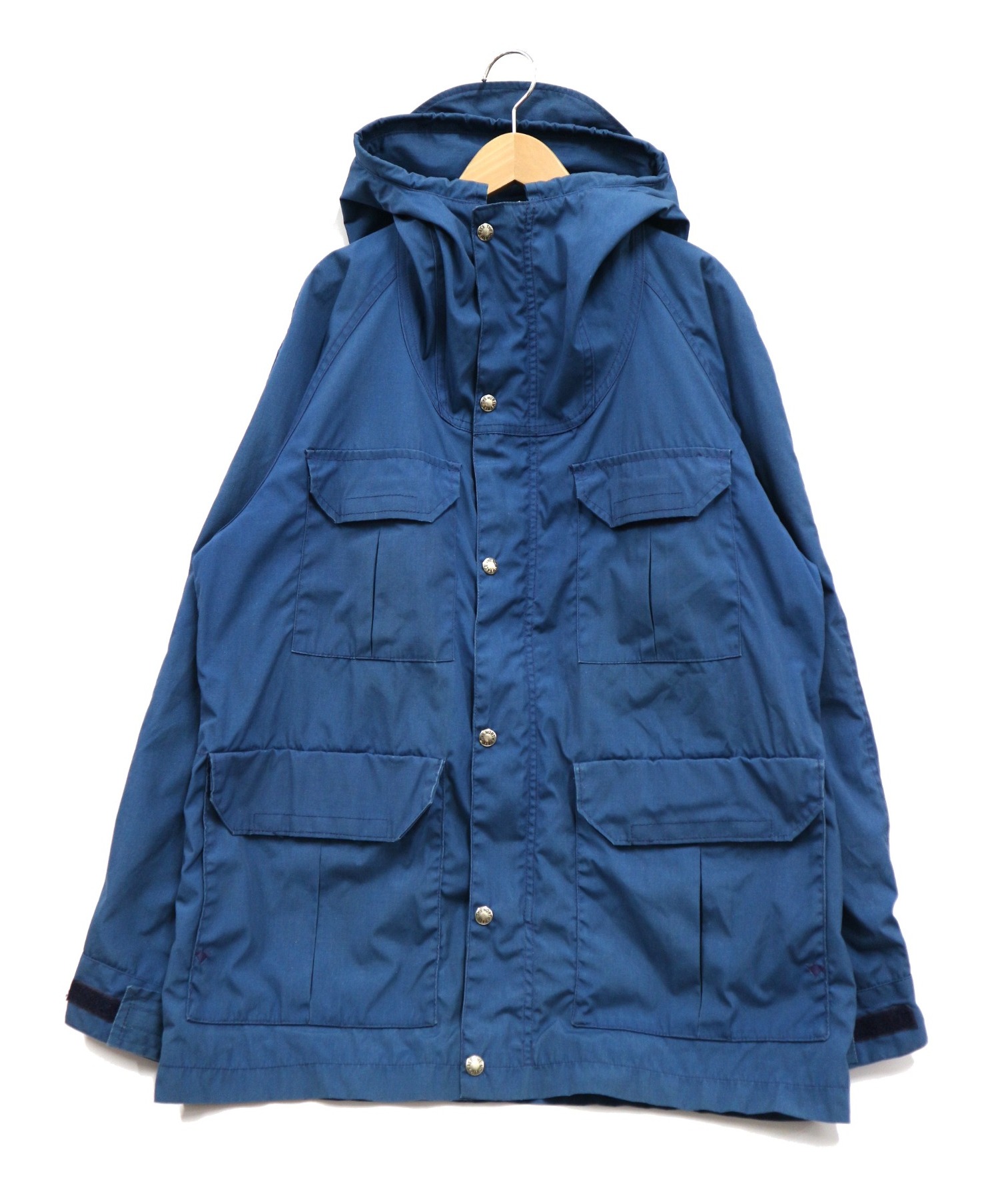 THE NORTH FACE (ザノースフェイス) 80’ｓヴィンテージマウンテンパーカー ブルー サイズ:M ノースフェイス　USA製 茶タグ