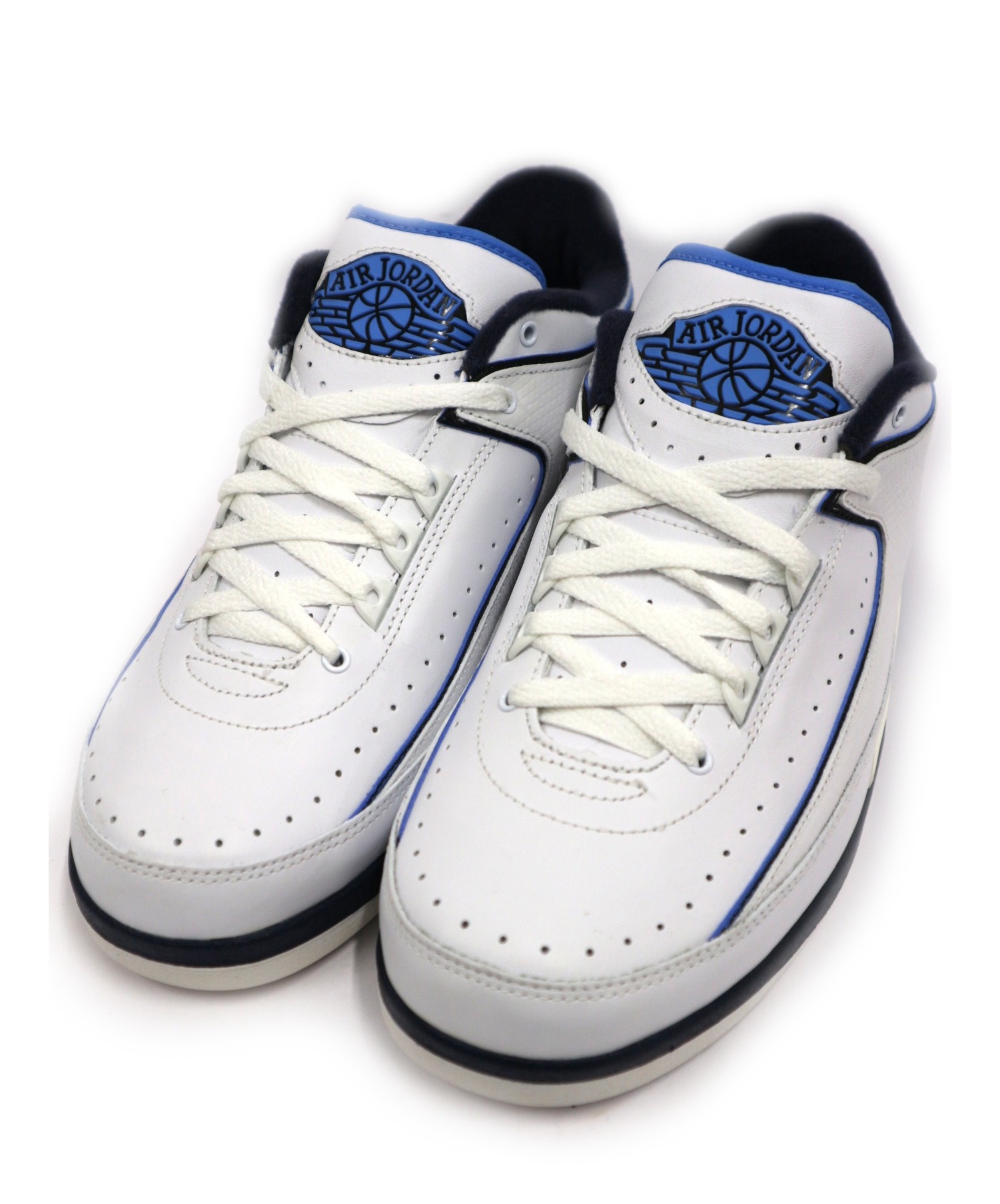 中古 古着通販 Nike ナイキ Air Jordan 2 Retro Low ホワイト ブルー サイズ 28cm 04年製 ブランド 古着通販 トレファク公式 Trefac Fashion