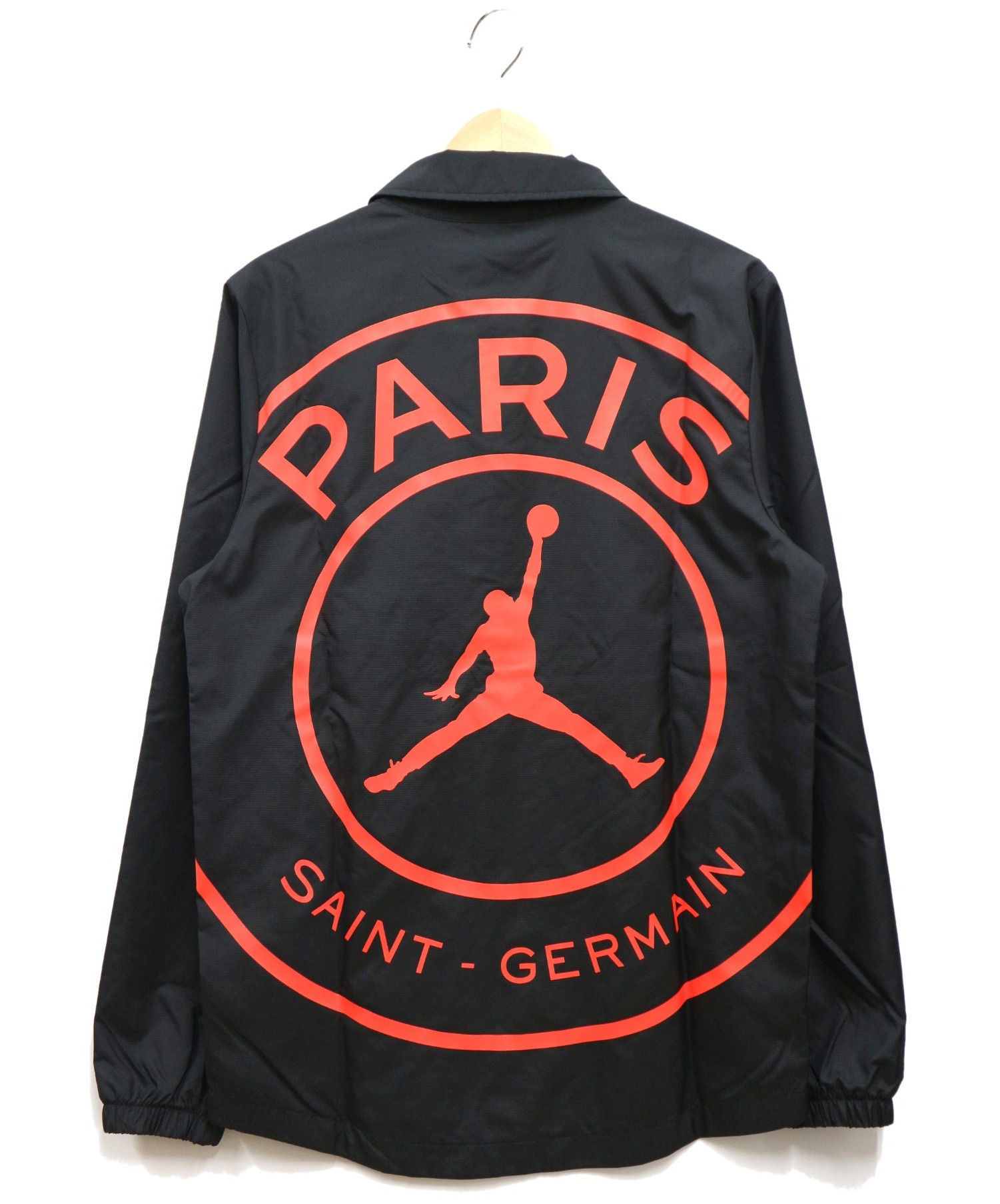 中古 古着通販 Nike Paris Saint German ナイキ パリサンジェルマン Logo Coach Jacket ブラック サイズ Xs Jordan ブランド 古着通販 トレファク公式 Trefac Fashion