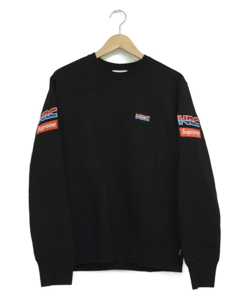 中古 古着通販 Supreme Fox Racing シュプリーム フォックスレーシング スウェット ブラック サイズ Small Honda Fox Racing Crewneck ブランド 古着通販 トレファク公式 Trefac Fashion