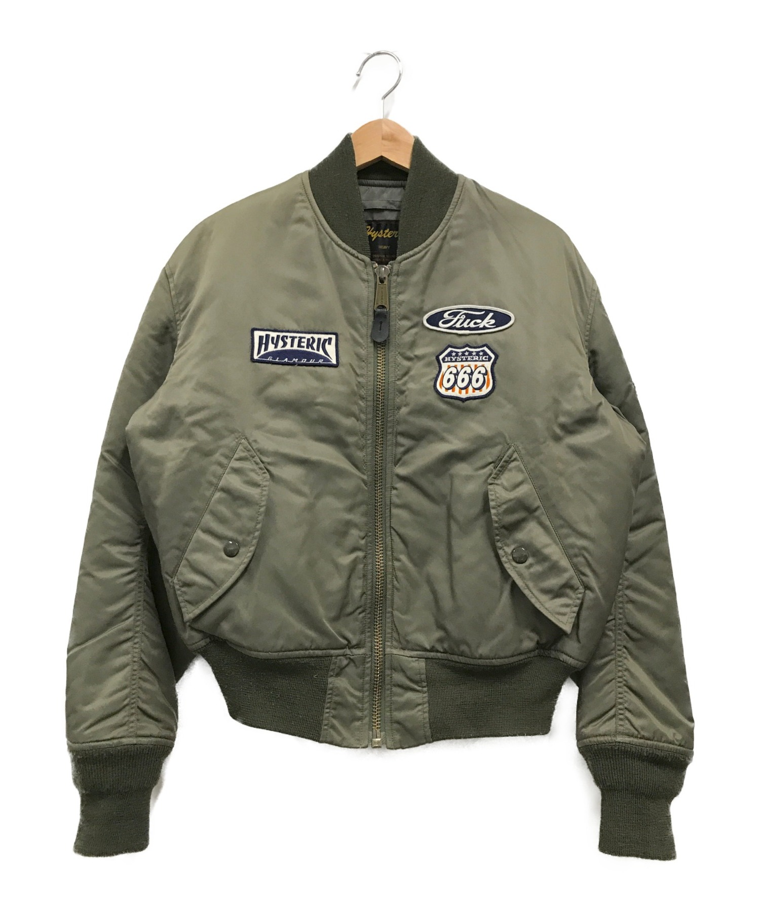 ギフト 値下げしましたhysteric glamour MA-1 Austin | doppocucina.com.br