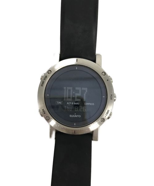 SUUNTO（スント）SUUNTO (スント) コアブラッシュドスティール ブラックの古着・服飾アイテム