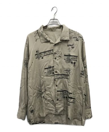 porter classic アロハロングシャツ レアカラー-