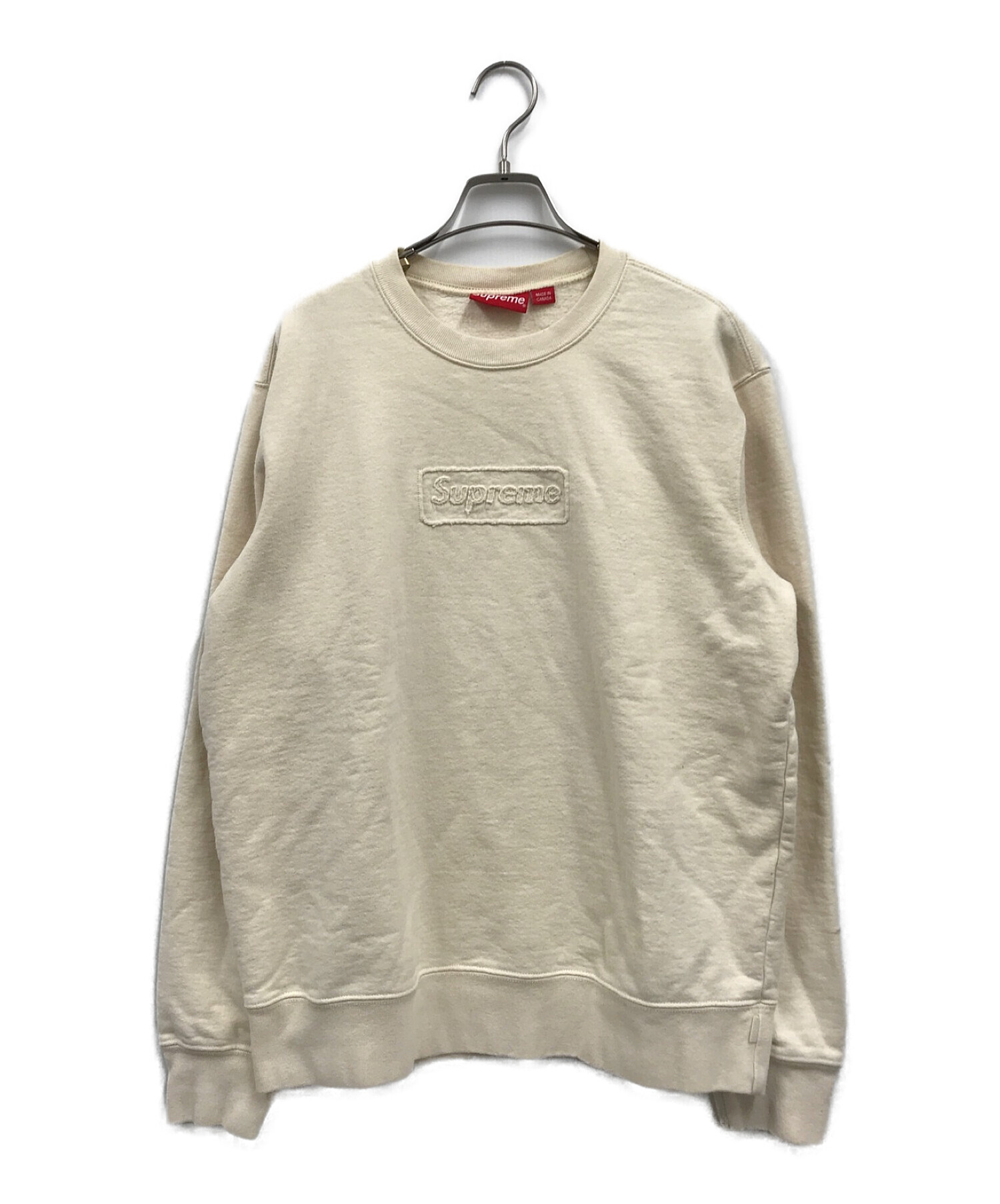 M Supreme Cutout Logo Crewneck 灰 国内正規品-