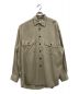 mythinks（マイシンクス）の古着「MY BIG TENCEL SHIRT」｜ベージュ