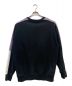 X-LARGE (エクストララージ) PANELED CREWNECK SWEAT ブラック サイズ:L：3980円