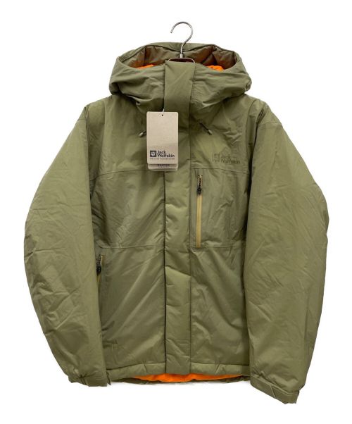 Jack Wolfskin（ジャック ウルフスキン）Jack Wolfskin (ジャック ウルフスキン) JP ARCTRAILER DOWN JKT カーキ サイズ:L 未使用品の古着・服飾アイテム