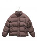 stussyステューシー）の古着「Ripstop Down Puffer/115656/ダウンジャケット」｜ピンク