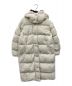 MONCLER（モンクレール）の古着「HAINARDIA/ダウンコート/G20931C00059 54AM6」｜ベージュ