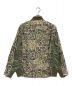 sacai (サカイ) eric haze (エリックヘイズ) Message Print Hybrid Shirt MA-1/シャツ/21-02656Ｍ ホワイト×オリーブ サイズ:1：28000円