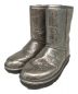 UGG（アグ）の古着「Classic Short Metallic Sparkle/1125370/ムートンブーツ」｜シルバー