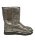 中古・古着 UGG (アグ) Classic Short Metallic Sparkle/1125370/ムートンブーツ シルバー サイズ:22：2980円