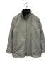 FRED PERRY（フレッドペリー）の古着「Reversible Harrington Middle Coat/F2442」｜グレー×ネイビー