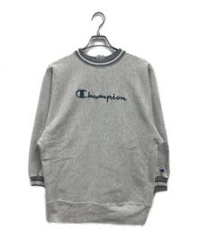 Champion（チャンピオン）の古着「リブラインリバースウィーブスウェット」｜グレー