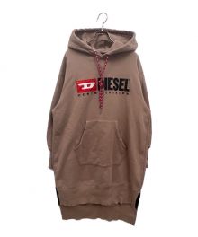 DIESEL（ディーゼル）の古着「パーカーワンピース」｜ピンク