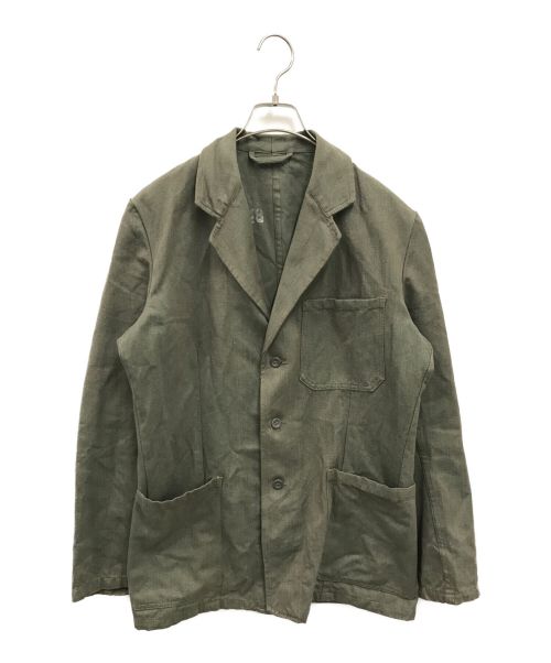 Swedish Army（スウェーデン軍）Swedish Army (スウェーデン アーミー) 3Bジャケット カーキ サイズ:48の古着・服飾アイテム