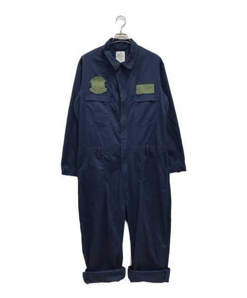 VINTAGE MILITARY（ヴィンテージ ミリタリー）VINTAGE MILITARY (ヴィンテージ ミリタリー) Military Coveralls オールインワン ネイビー サイズ:48Ｌの古着・服飾アイテム