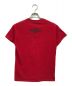 TENDERLOIN (テンダーロイン) クルーネック Tシャツ レッド サイズ:S：4480円