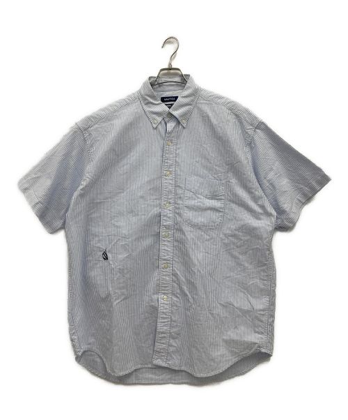 NAUTICA（ノーティカ）NAUTICA (ノーティカ) 半袖シャツ ブルー サイズ:Lの古着・服飾アイテム