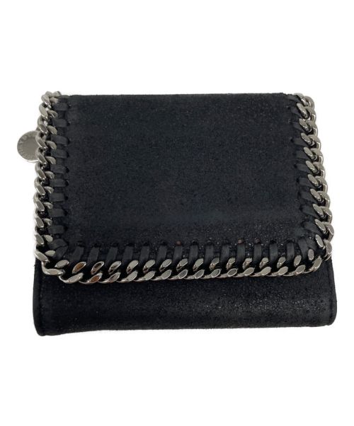 STELLA McCARTNEY（ステラマッカートニー）STELLA McCARTNEY (ステラマッカートニー) SMALL FLAP WALLET ブラックの古着・服飾アイテム