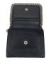 中古・古着 STELLA McCARTNEY (ステラマッカートニー) SMALL FLAP WALLET ブラック：6000円