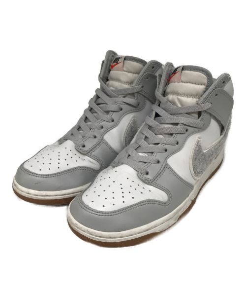 NIKE（ナイキ）NIKE (ナイキ) NIKE DUNK HI RETRO UNIVERSITY グレー サイズ:26ｃｍの古着・服飾アイテム