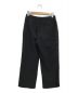 m’s braque (エムズ ブラック) PLEATED TRACK PANTS ブラック サイズ:36：3980円