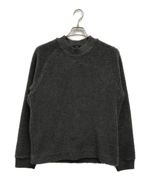 theory（セオリー）theory (セオリー) ボアフリースプルオーバー/Boa Fleece Garner Crew グレー サイズ:Sの古着・服飾アイテム