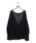 Niche. (ニッチ) Crochet Cardigan/クロシェカーディガン/編み込みカーディガン ブラック サイズ:無し：11000円