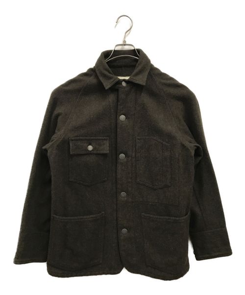 WORKERS（ワーカーズ）WORKERS (ワーカーズ) Railroad Jacket/ウールジャケット ブラウン サイズ:Mの古着・服飾アイテム