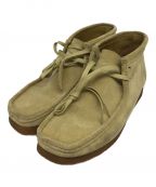 CLARKSクラークス）の古着「Wallabee Boot/ワラビーブーツ」｜ベージュ