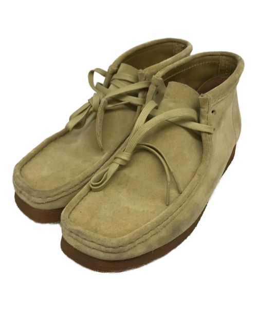 CLARKS（クラークス）CLARKS (クラークス) Wallabee Boot/ワラビーブーツ ベージュ サイズ:26.5の古着・服飾アイテム