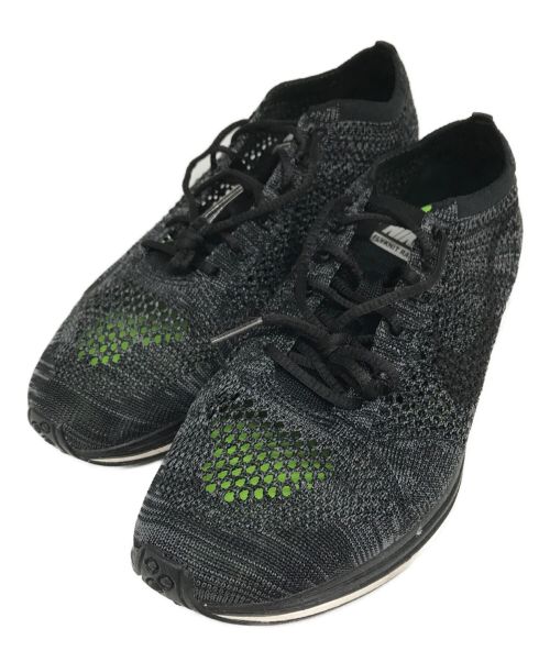 NIKE（ナイキ）NIKE (ナイキ) FLYKNIT RACER/526628-005 ブラック サイズ:27の古着・服飾アイテム