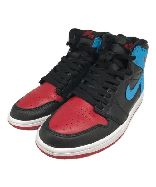 NIKE（ナイキ）NIKE (ナイキ) AIR JORDAN 1 HIGH OG/CD0461-046 ブラック×ブルー×レッド サイズ:27.0CMの古着・服飾アイテム